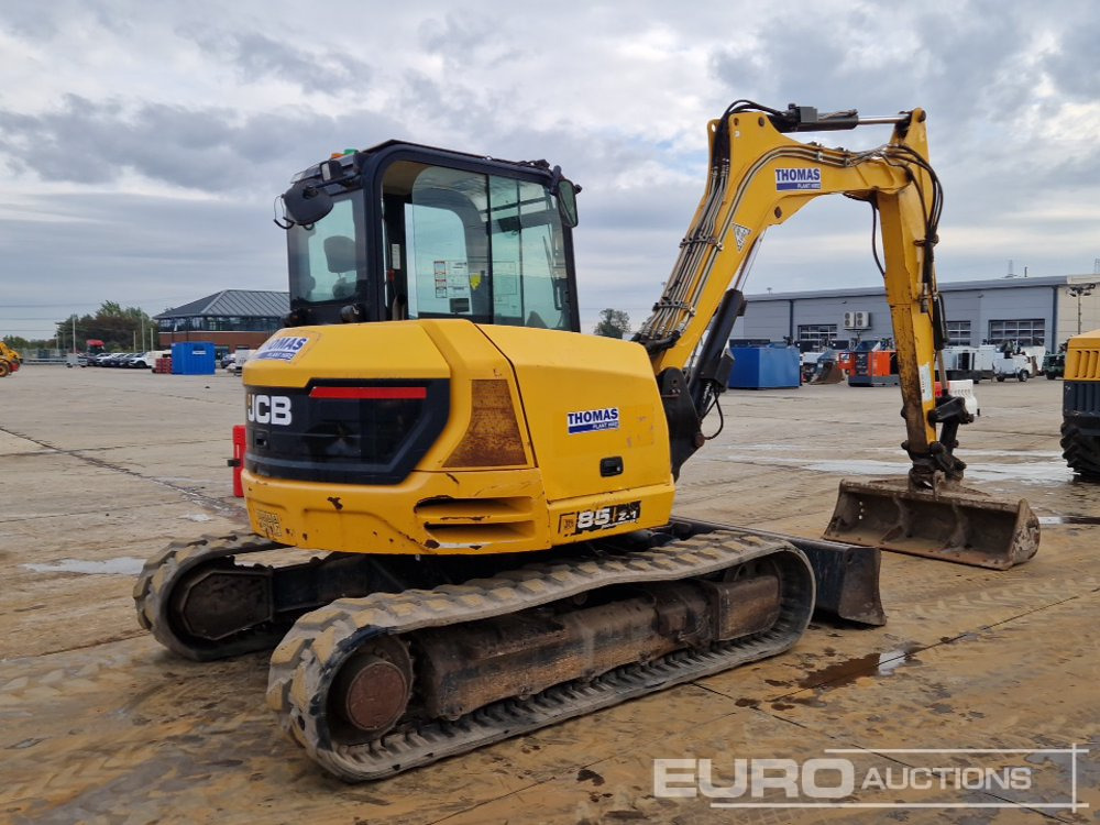 2019 JCB 85Z-1 - Ekskavator mini: gambar 5 2019 JCB 85Z-1 - Ekskavator mini: gambar 5