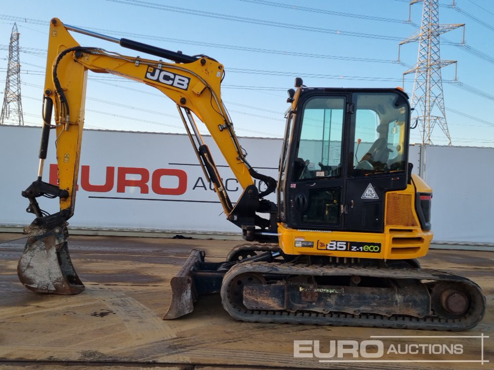 2019 JCB 85Z-1 ECO - Ekskavator mini: gambar 2 2019 JCB 85Z-1 ECO - Ekskavator mini: gambar 2