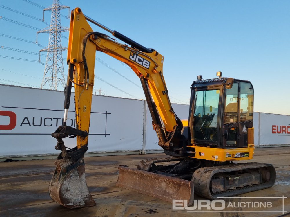2019 JCB 85Z-1 ECO - Ekskavator mini: gambar 1 2019 JCB 85Z-1 ECO - Ekskavator mini: gambar 1