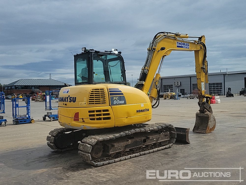 2019 Komatsu PC80MR-5 - Ekskavator mini: gambar 5 2019 Komatsu PC80MR-5 - Ekskavator mini: gambar 5