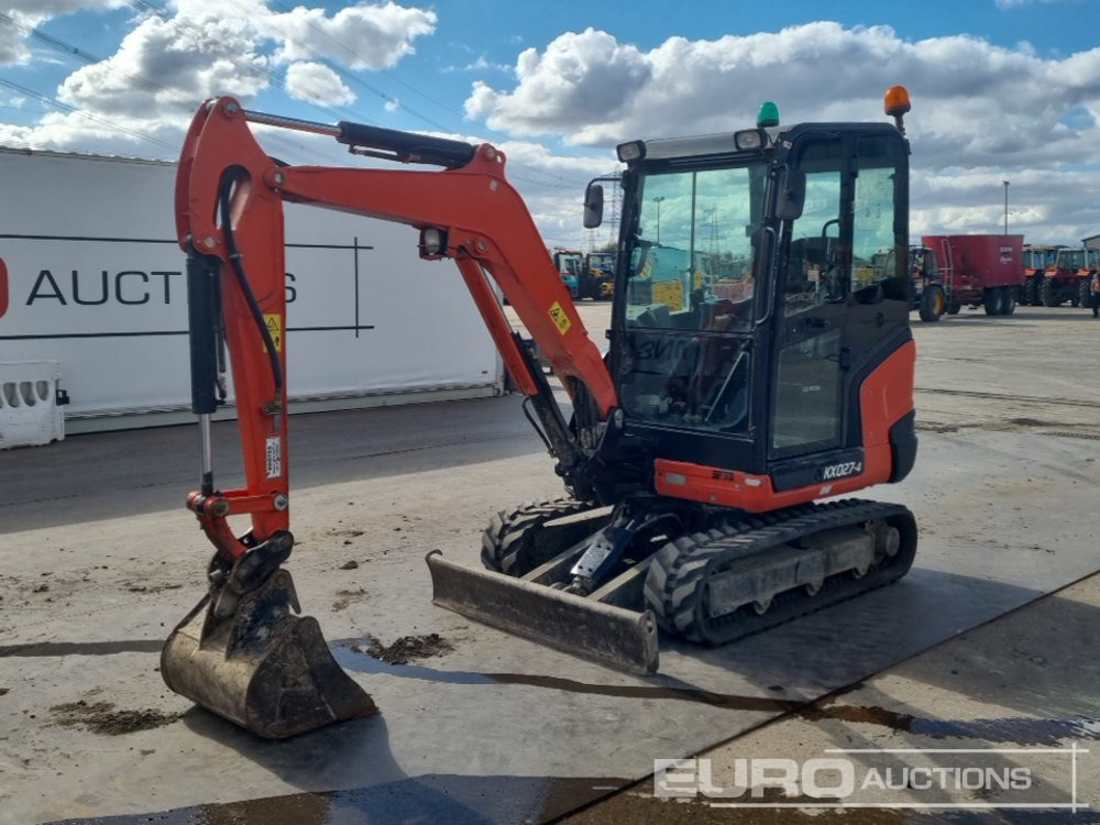 2019 Kubota KX027-4 - Ekskavator mini: gambar 1 2019 Kubota KX027-4 - Ekskavator mini: gambar 1