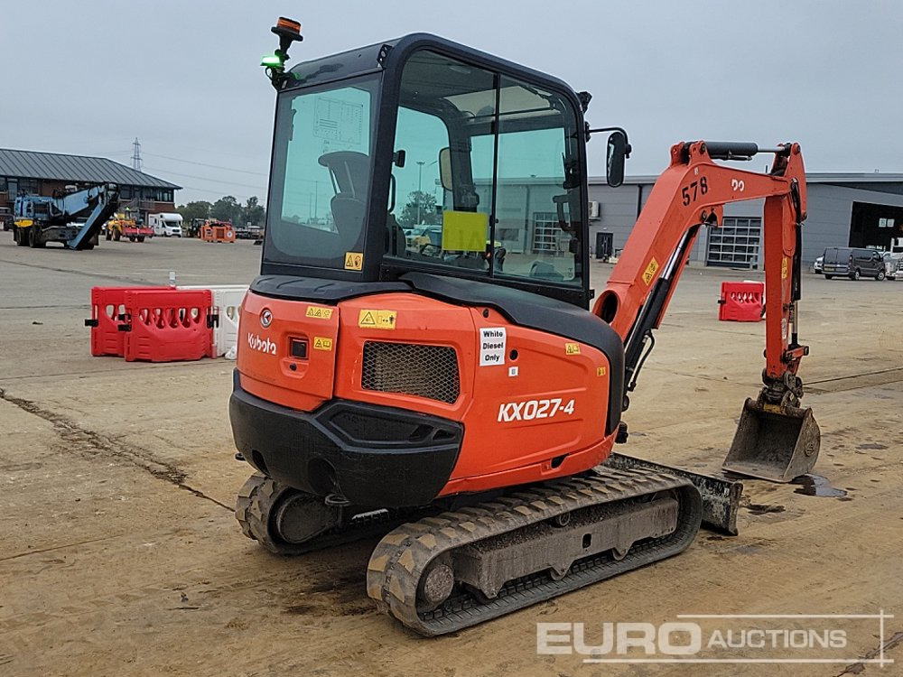 2019 Kubota KX027-4 - Ekskavator mini: gambar 5 2019 Kubota KX027-4 - Ekskavator mini: gambar 5