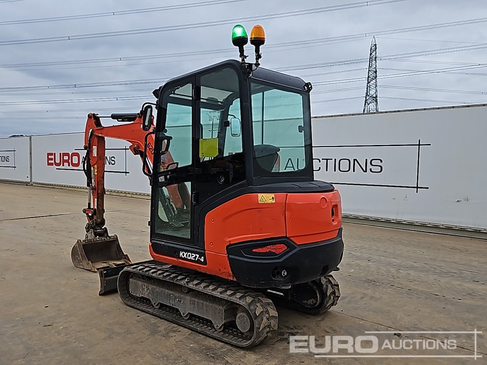 2019 Kubota KX027-4 - Ekskavator mini: gambar 3 2019 Kubota KX027-4 - Ekskavator mini: gambar 3