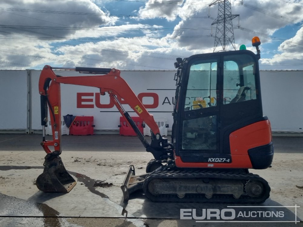 2019 Kubota KX027-4 - Ekskavator mini: gambar 2 2019 Kubota KX027-4 - Ekskavator mini: gambar 2