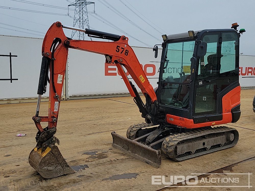 2019 Kubota KX027-4 - Ekskavator mini: gambar 1 2019 Kubota KX027-4 - Ekskavator mini: gambar 1