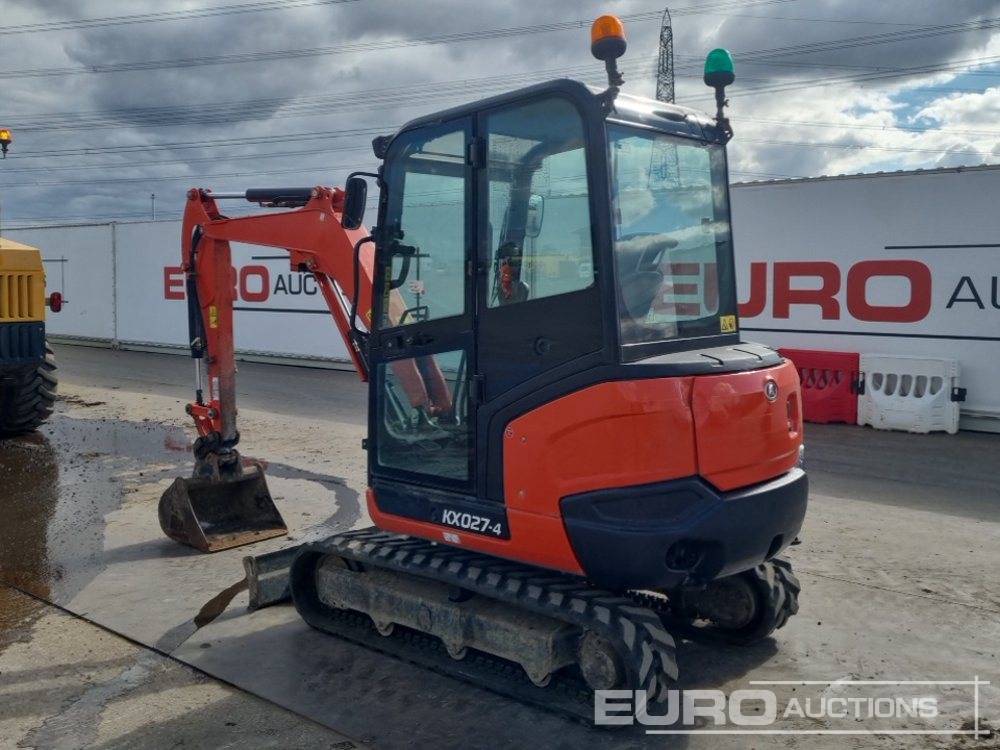 2019 Kubota KX027-4 - Ekskavator mini: gambar 3 2019 Kubota KX027-4 - Ekskavator mini: gambar 3