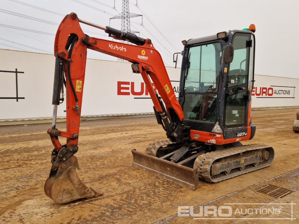 2019 Kubota U27-4 - Ekskavator mini: gambar 1 2019 Kubota U27-4 - Ekskavator mini: gambar 1
