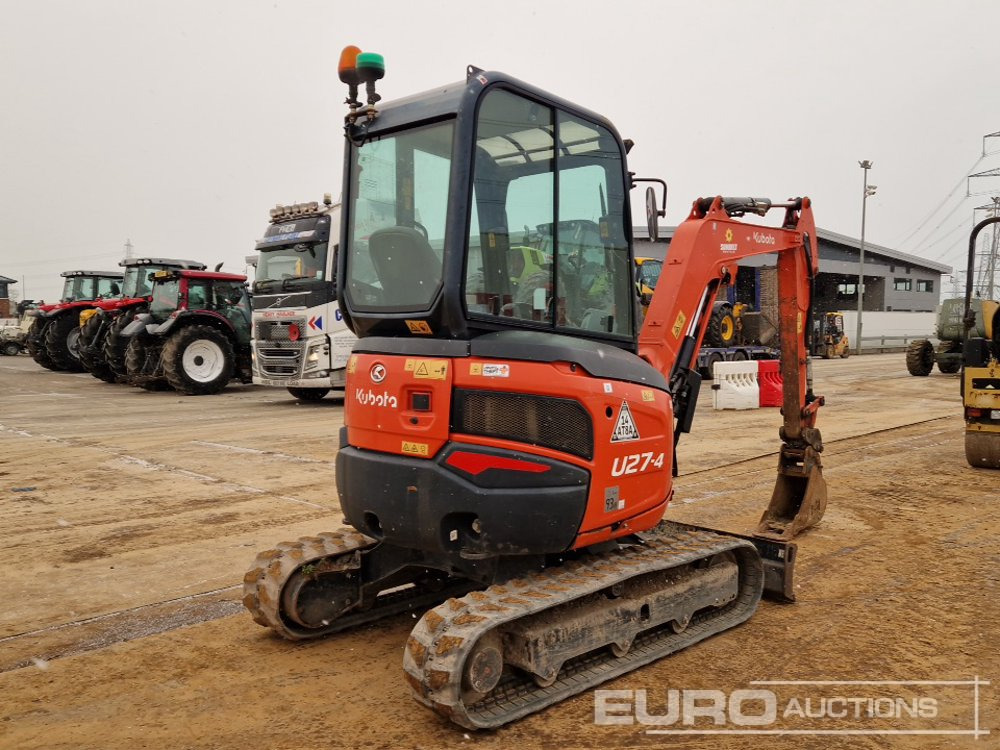 2019 Kubota U27-4 - Ekskavator mini: gambar 5 2019 Kubota U27-4 - Ekskavator mini: gambar 5