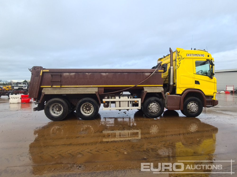 Truk jungkit 2019 Scania G450XT: gambar 13