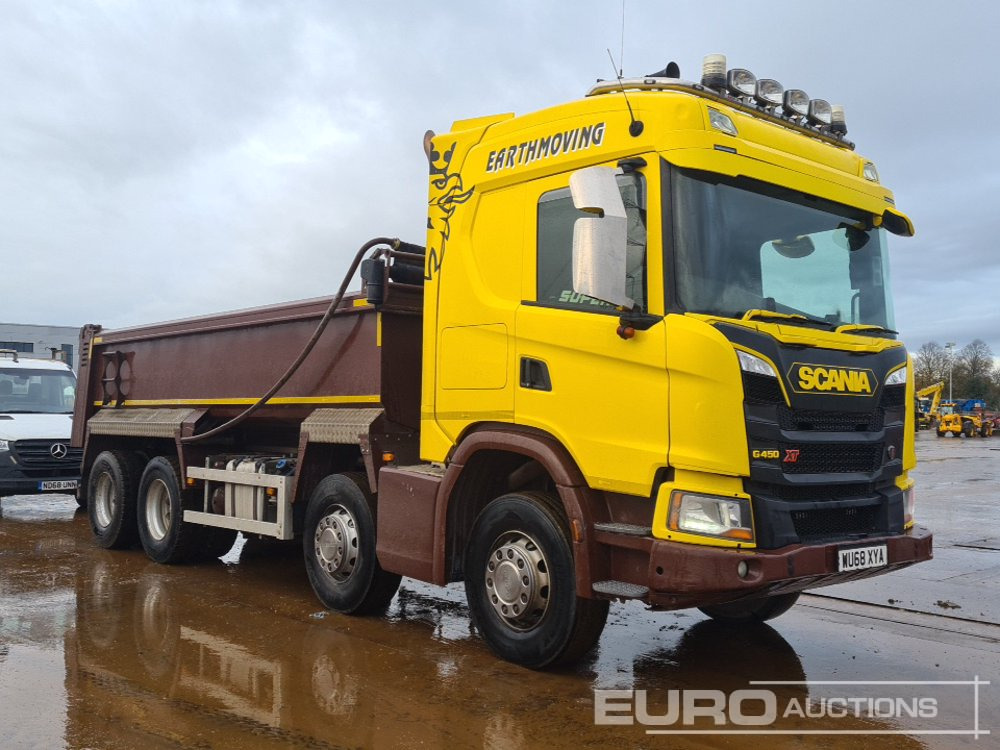 Truk jungkit 2019 Scania G450XT: gambar 14