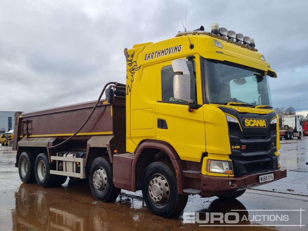 Truk jungkit 2019 Scania G450XT: gambar 7