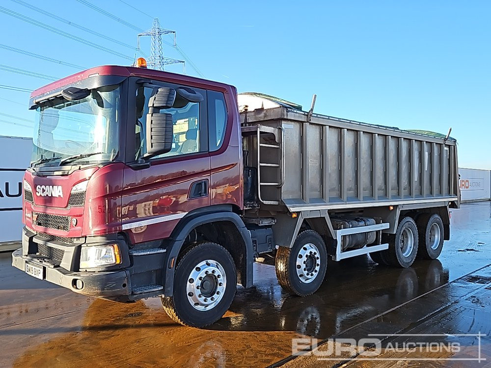 2019 Scania P410XT - Truk jungkit: gambar 1 2019 Scania P410XT - Truk jungkit: gambar 1