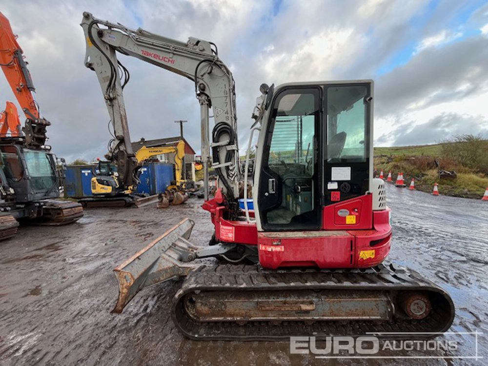 2019 Takeuchi TB280FR - Ekskavator mini: gambar 2 2019 Takeuchi TB280FR - Ekskavator mini: gambar 2