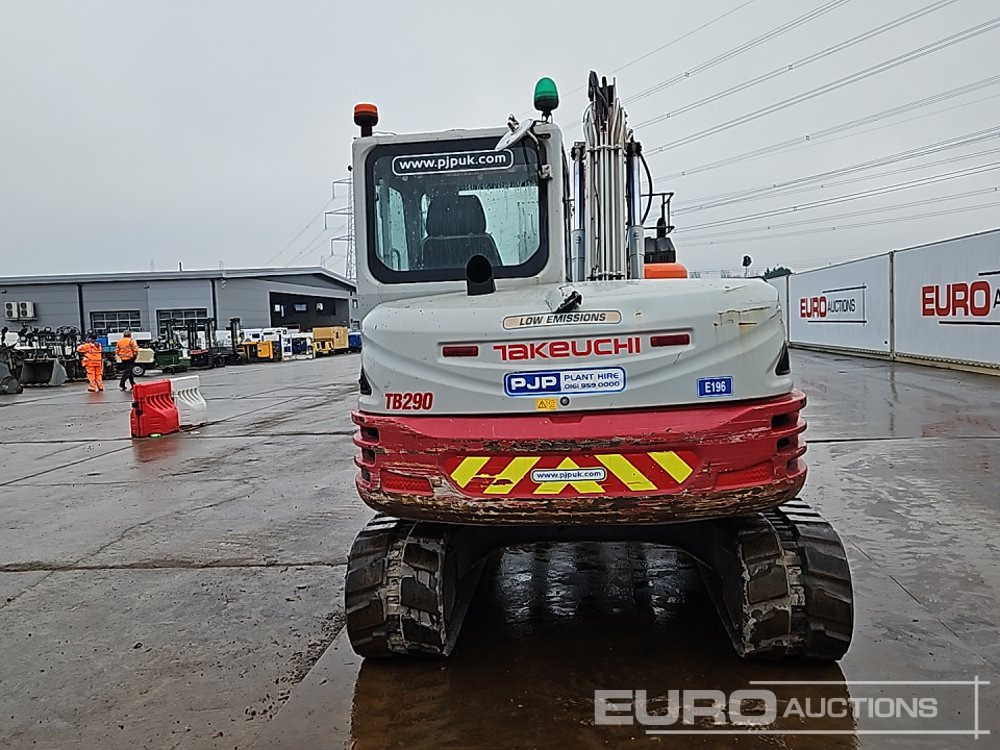 2019 Takeuchi TB290 - Ekskavator mini: gambar 4 2019 Takeuchi TB290 - Ekskavator mini: gambar 4