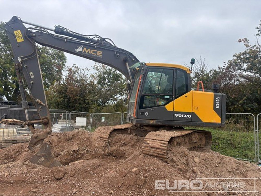 2019 Volvo EC140EL - Ekskavator perayap: gambar 2 2019 Volvo EC140EL - Ekskavator perayap: gambar 2