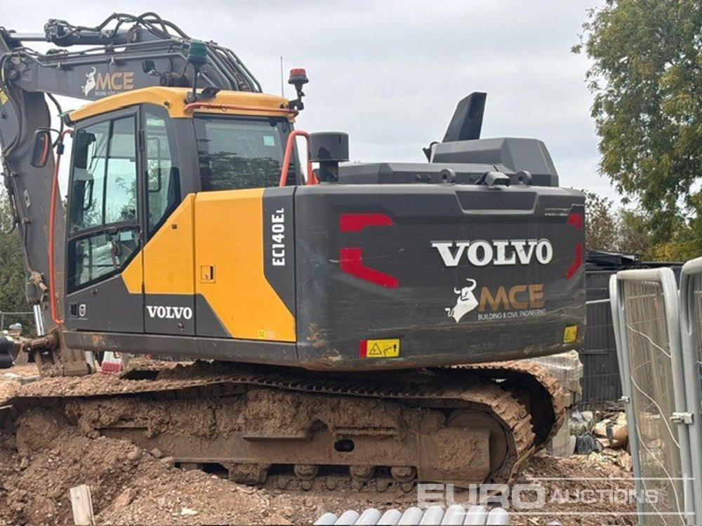 2019 Volvo EC140EL - Ekskavator perayap: gambar 3 2019 Volvo EC140EL - Ekskavator perayap: gambar 3