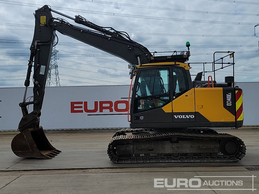 2019 Volvo EC140EL - Ekskavator perayap: gambar 2 2019 Volvo EC140EL - Ekskavator perayap: gambar 2