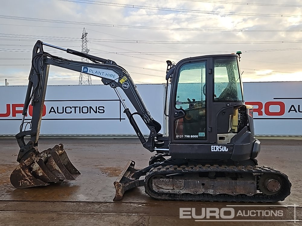 2019 Volvo ECR50D - Ekskavator mini: gambar 2 2019 Volvo ECR50D - Ekskavator mini: gambar 2