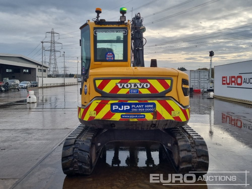 2019 Volvo ECR88D - Ekskavator mini: gambar 4 2019 Volvo ECR88D - Ekskavator mini: gambar 4