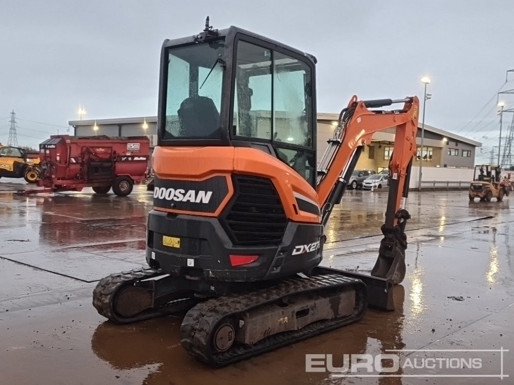 2020 Doosan DX27Z - Ekskavator mini: gambar 5 2020 Doosan DX27Z - Ekskavator mini: gambar 5