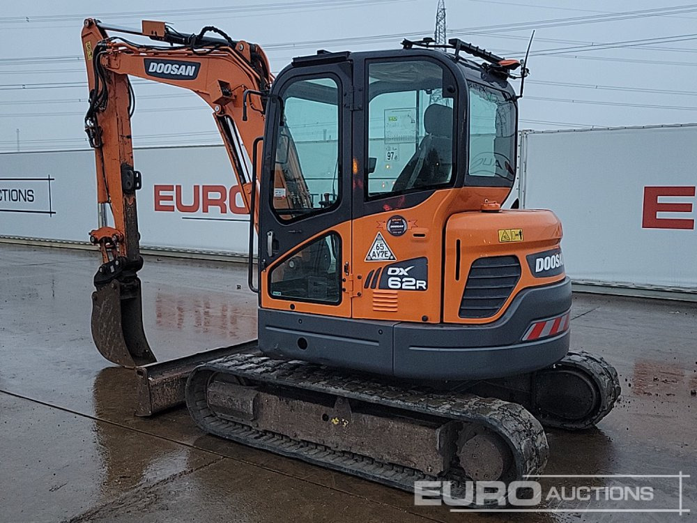 2020 Doosan DX62R-3 - Ekskavator mini: gambar 3 2020 Doosan DX62R-3 - Ekskavator mini: gambar 3