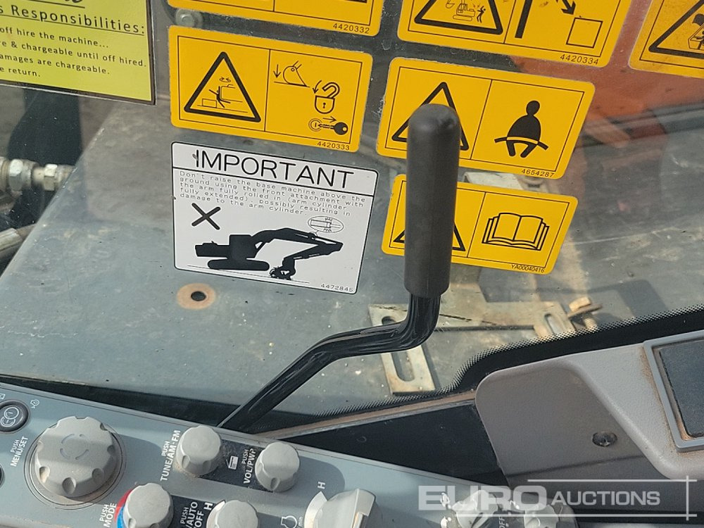 Ekskavator mini 2020 Hitachi ZX85USB-6: gambar 44