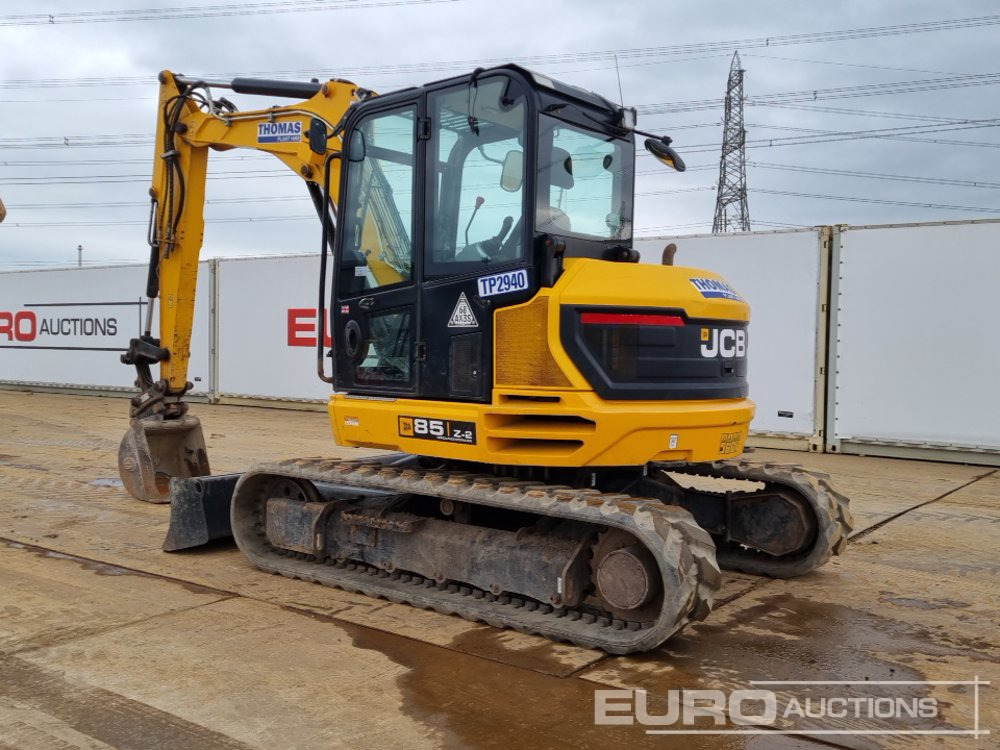 2020 JCB 85Z-2 - Ekskavator mini: gambar 3 2020 JCB 85Z-2 - Ekskavator mini: gambar 3