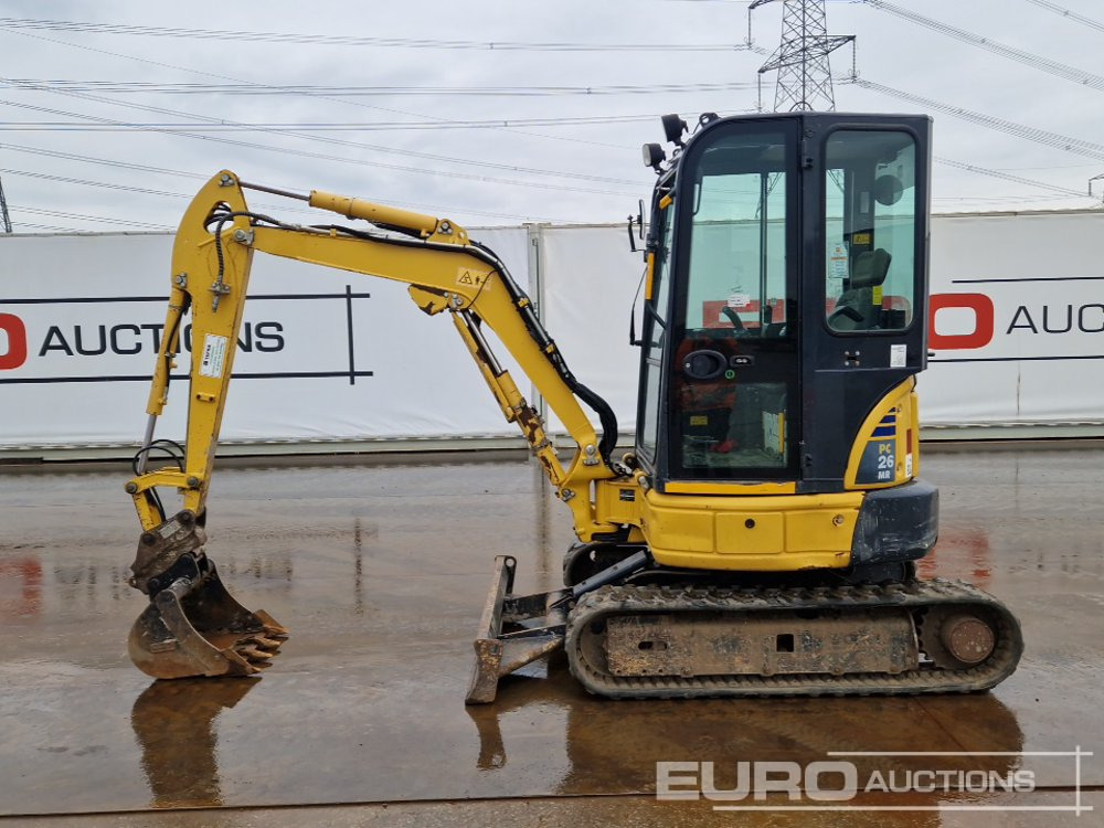 2020 Komatsu PC26MR-3 - Ekskavator mini: gambar 2 2020 Komatsu PC26MR-3 - Ekskavator mini: gambar 2