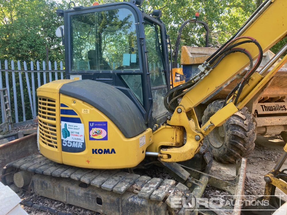 2020 Komatsu PC55MR-5E0 - Ekskavator mini: gambar 2 2020 Komatsu PC55MR-5E0 - Ekskavator mini: gambar 2