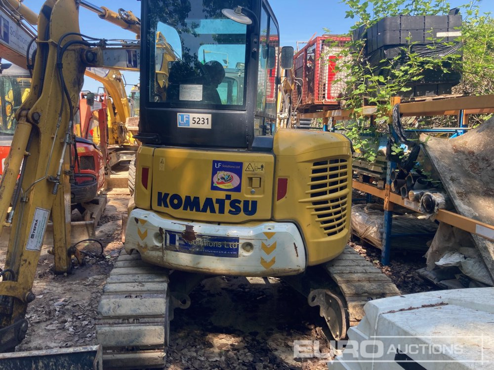2020 Komatsu PC55MR-5E0 - Ekskavator mini: gambar 1 2020 Komatsu PC55MR-5E0 - Ekskavator mini: gambar 1