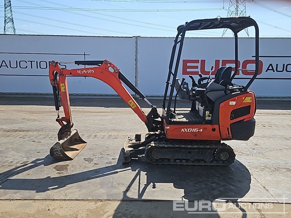 2020 Kubota KX016-4 - Ekskavator mini: gambar 2 2020 Kubota KX016-4 - Ekskavator mini: gambar 2