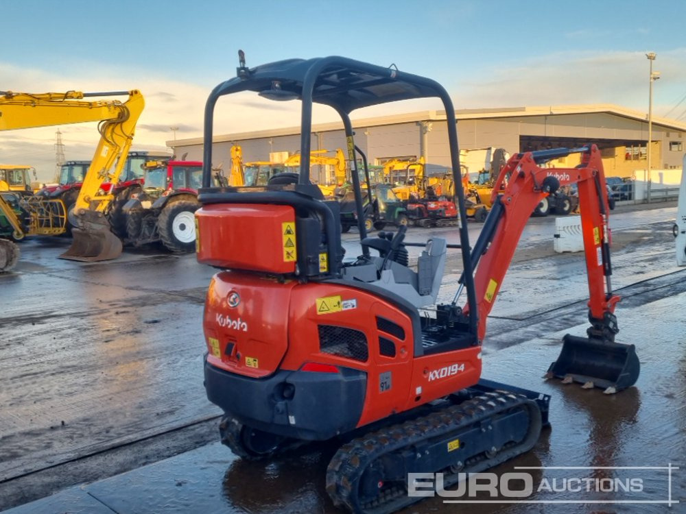 2020 Kubota KX019-4 - Ekskavator mini: gambar 5 2020 Kubota KX019-4 - Ekskavator mini: gambar 5