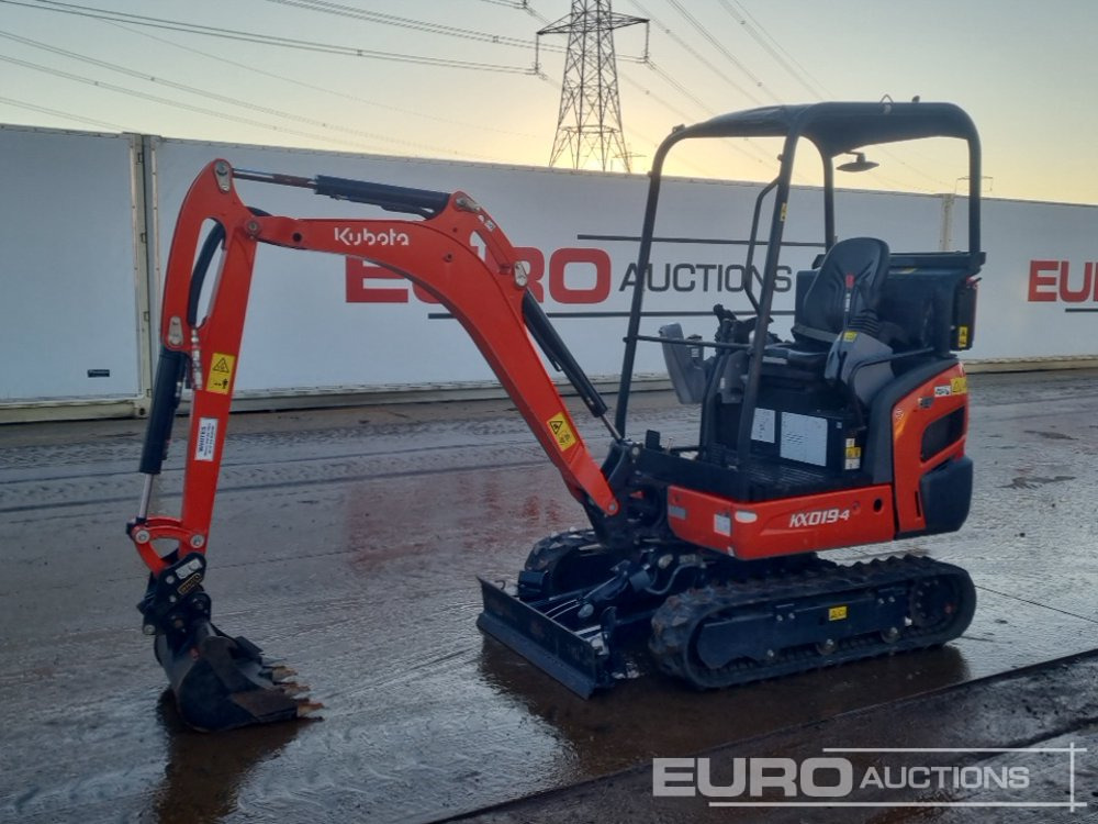 2020 Kubota KX019-4 - Ekskavator mini: gambar 1 2020 Kubota KX019-4 - Ekskavator mini: gambar 1