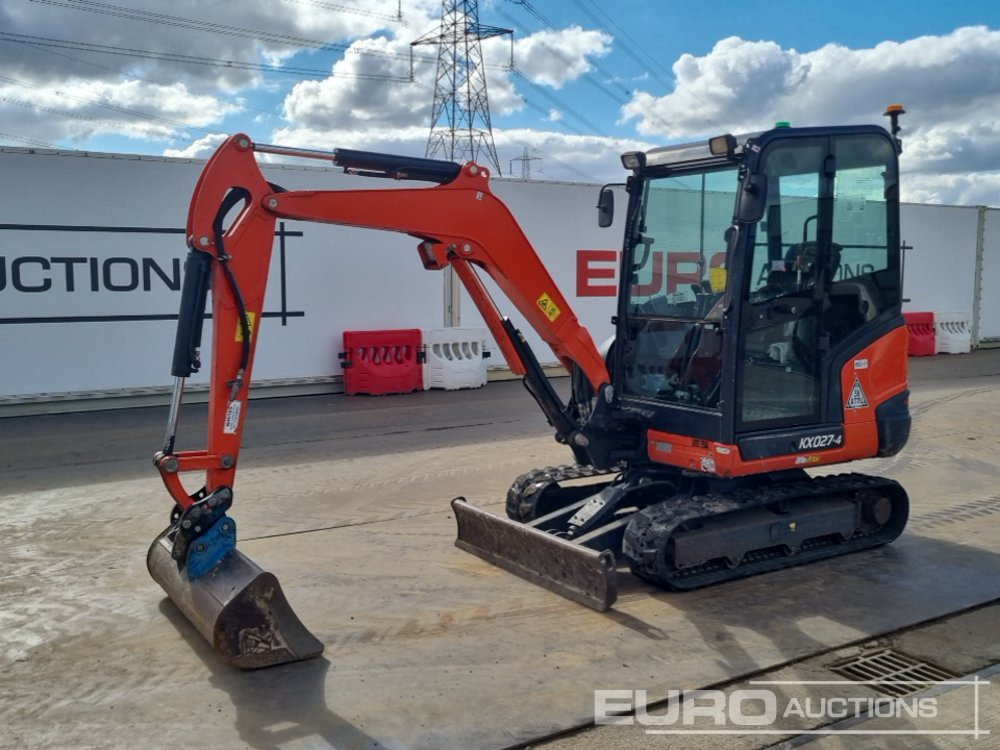 2020 Kubota KX027-4 - Ekskavator mini: gambar 1 2020 Kubota KX027-4 - Ekskavator mini: gambar 1