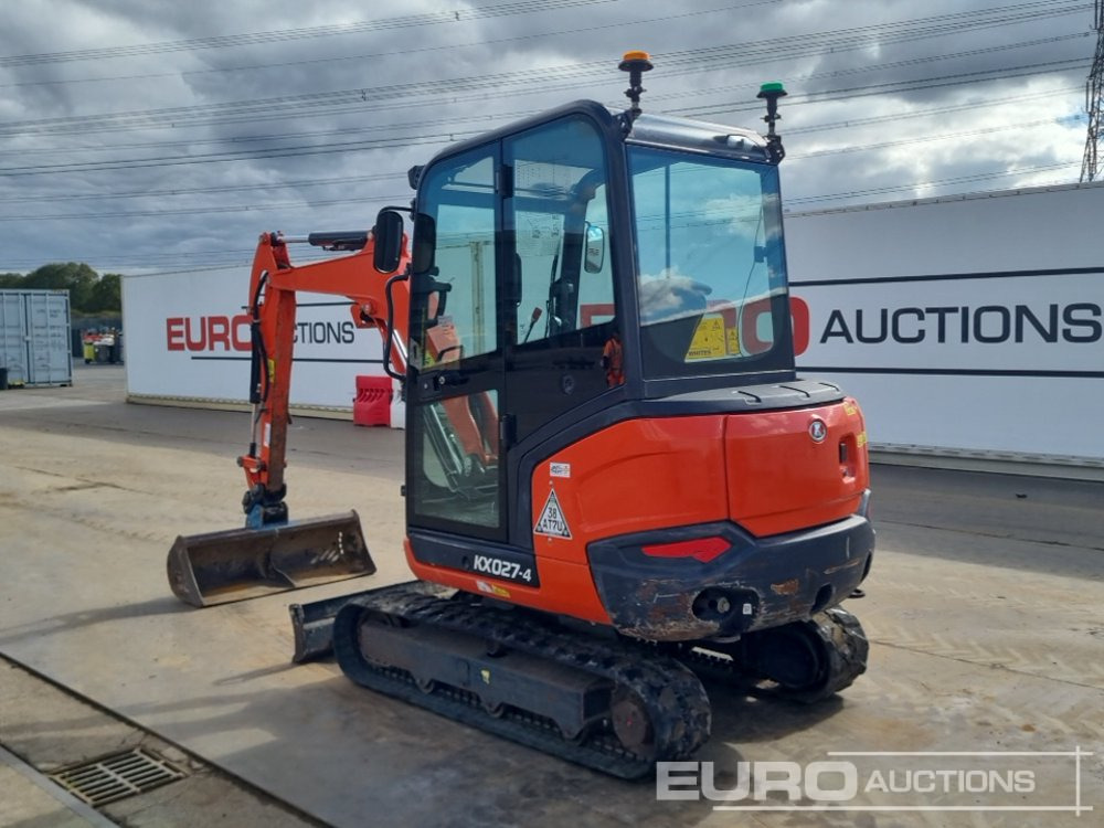 2020 Kubota KX027-4 - Ekskavator mini: gambar 3 2020 Kubota KX027-4 - Ekskavator mini: gambar 3