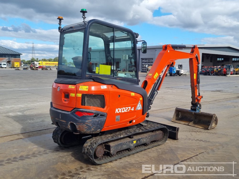 2020 Kubota KX027-4 - Ekskavator mini: gambar 5 2020 Kubota KX027-4 - Ekskavator mini: gambar 5