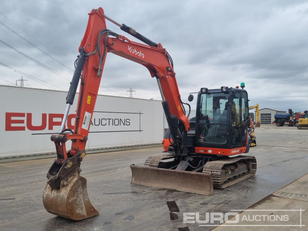2020 Kubota KX080-4A - Ekskavator mini: gambar 1 2020 Kubota KX080-4A - Ekskavator mini: gambar 1