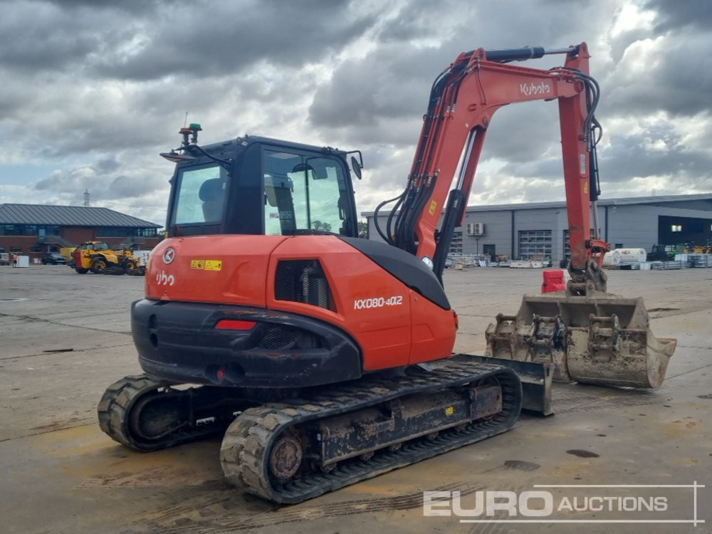 2020 Kubota KX080-4A2 - Ekskavator mini: gambar 5 2020 Kubota KX080-4A2 - Ekskavator mini: gambar 5
