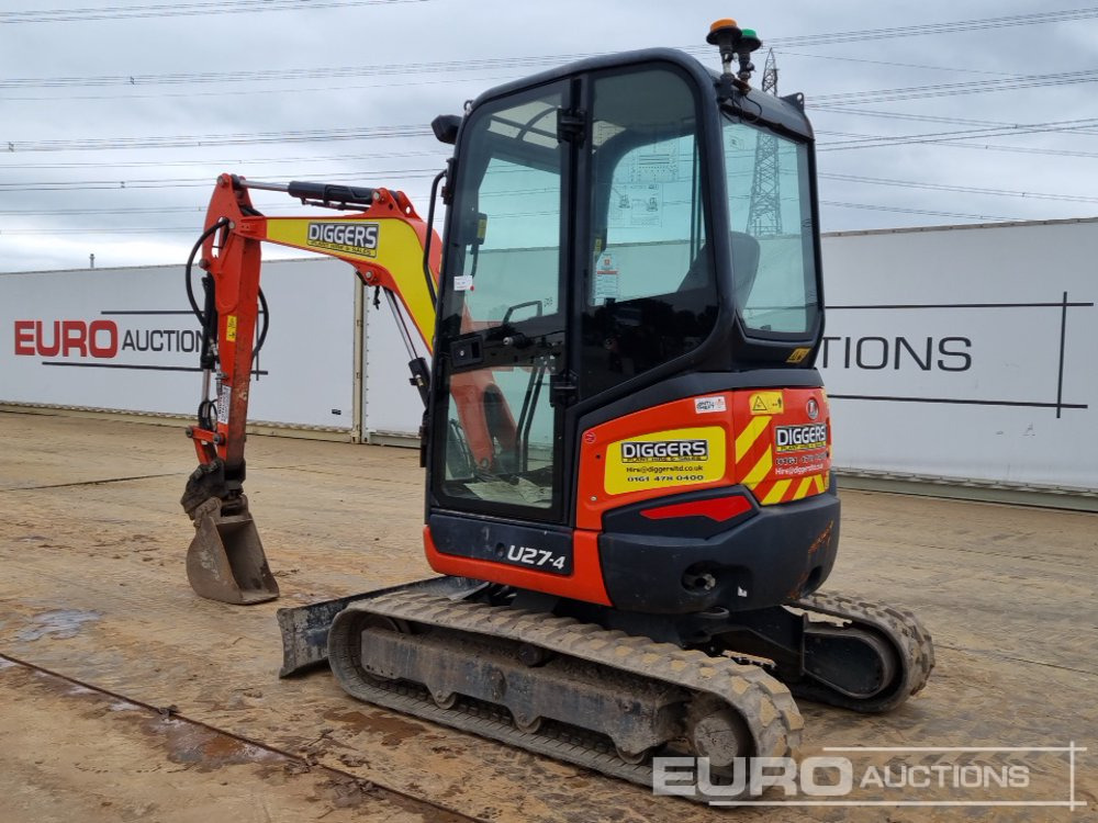 2020 Kubota U27-4 - Ekskavator mini: gambar 3 2020 Kubota U27-4 - Ekskavator mini: gambar 3