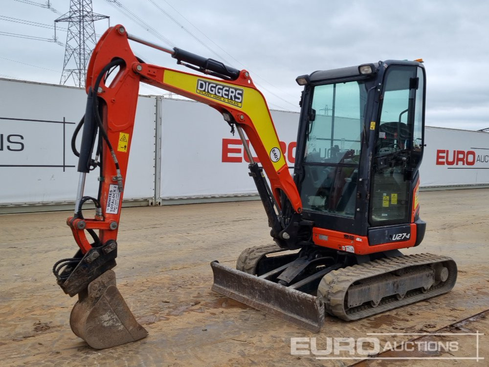 2020 Kubota U27-4 - Ekskavator mini: gambar 1 2020 Kubota U27-4 - Ekskavator mini: gambar 1