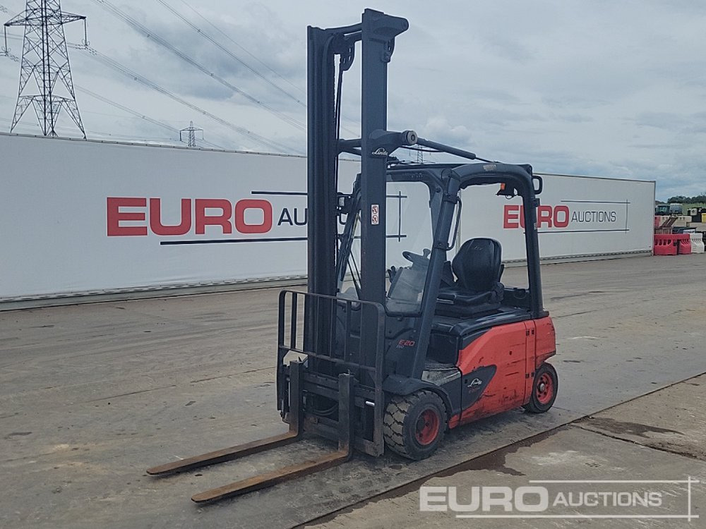 2020 Linde E20P-02 - Forklift: gambar 1 2020 Linde E20P-02 - Forklift: gambar 1