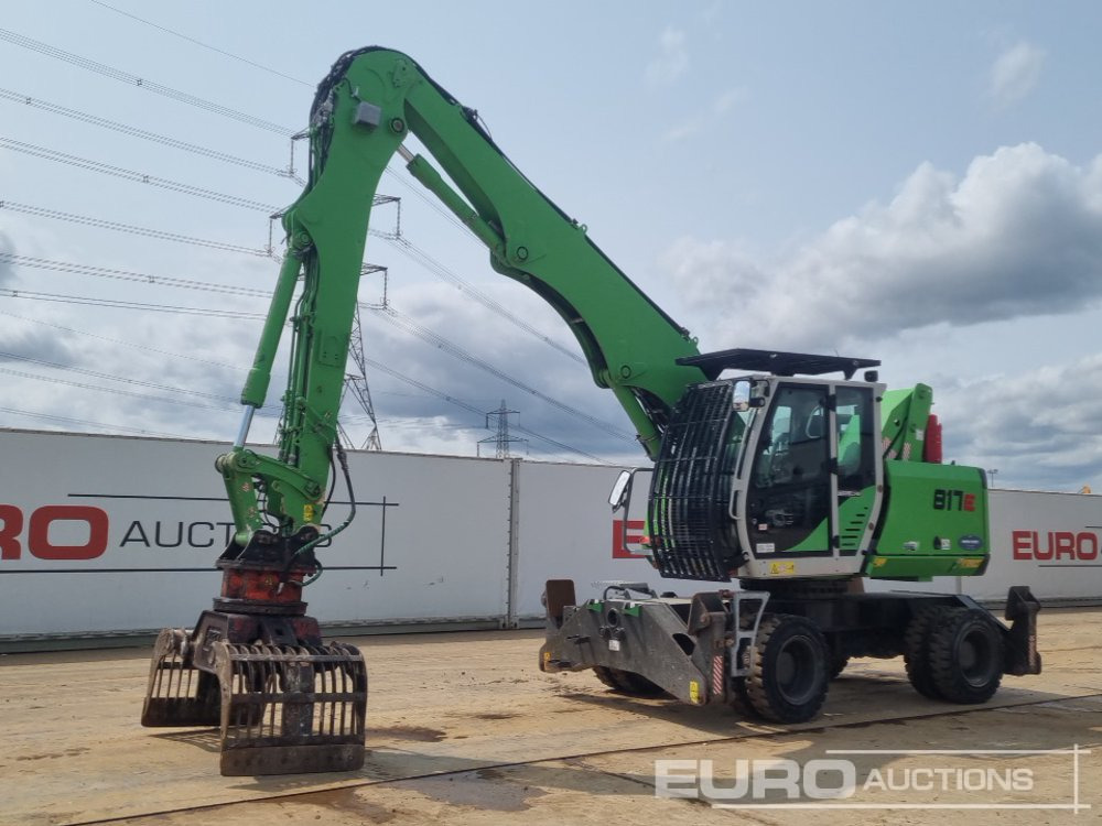 2020 Sennebogen 817MXL - Ekskavator roda: gambar 1 2020 Sennebogen 817MXL - Ekskavator roda: gambar 1