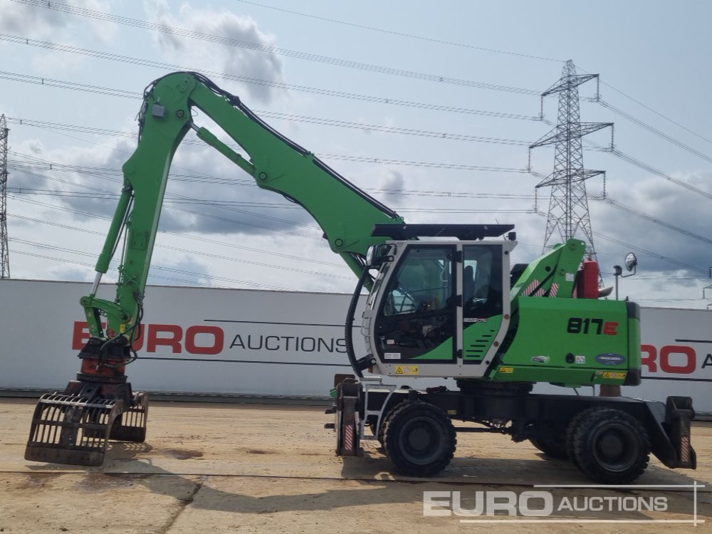 2020 Sennebogen 817MXL - Ekskavator roda: gambar 2 2020 Sennebogen 817MXL - Ekskavator roda: gambar 2