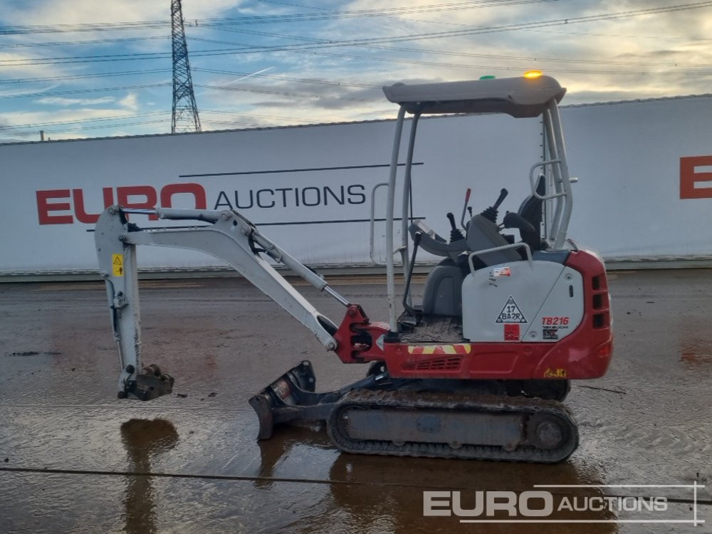 2020 Takeuchi TB216 - Ekskavator mini: gambar 2 2020 Takeuchi TB216 - Ekskavator mini: gambar 2