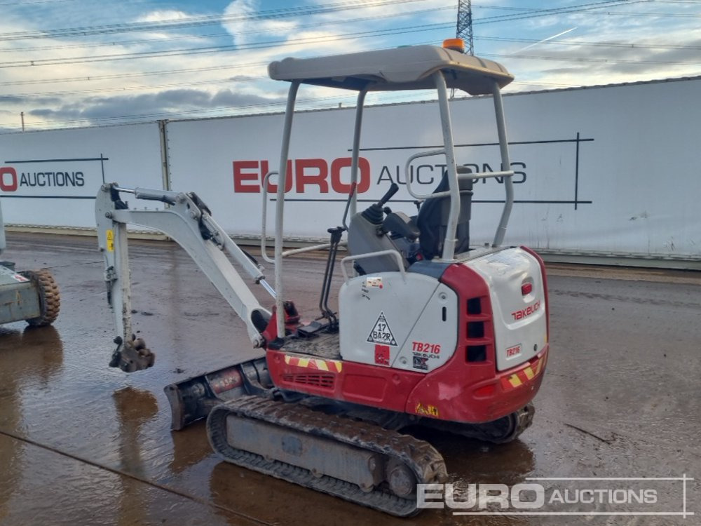 2020 Takeuchi TB216 - Ekskavator mini: gambar 3 2020 Takeuchi TB216 - Ekskavator mini: gambar 3