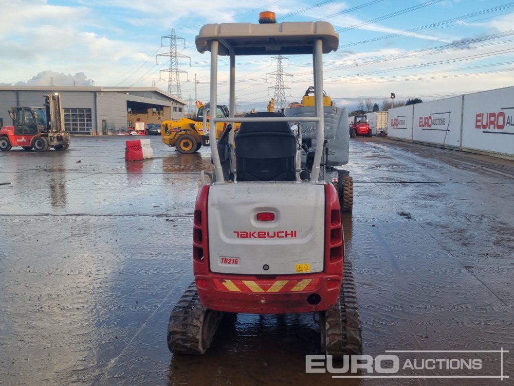 2020 Takeuchi TB216 - Ekskavator mini: gambar 4 2020 Takeuchi TB216 - Ekskavator mini: gambar 4