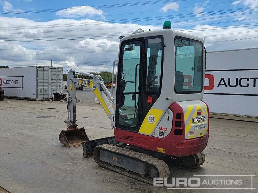 2020 Takeuchi TB216 - Ekskavator mini: gambar 3 2020 Takeuchi TB216 - Ekskavator mini: gambar 3