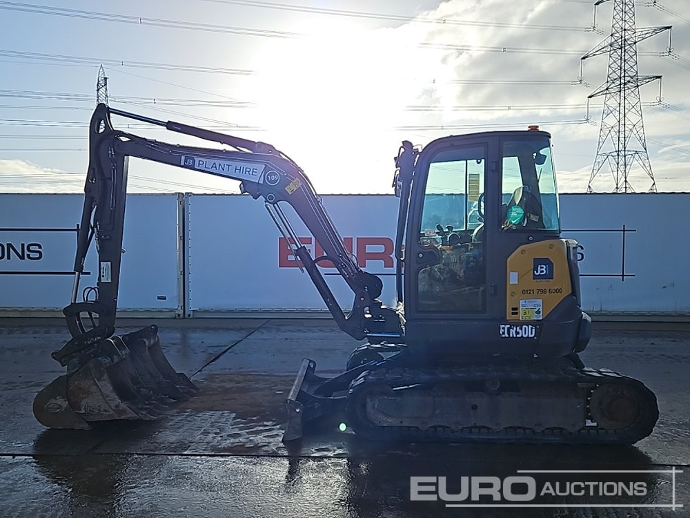 2020 Volvo ECR50D - Ekskavator mini: gambar 2 2020 Volvo ECR50D - Ekskavator mini: gambar 2