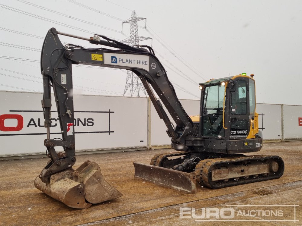 2020 Volvo ECR88D - Ekskavator mini: gambar 1 2020 Volvo ECR88D - Ekskavator mini: gambar 1