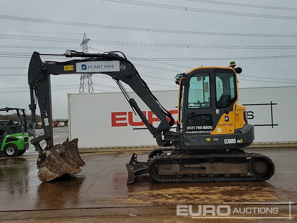 2020 Volvo ECR88D - Ekskavator mini: gambar 2 2020 Volvo ECR88D - Ekskavator mini: gambar 2